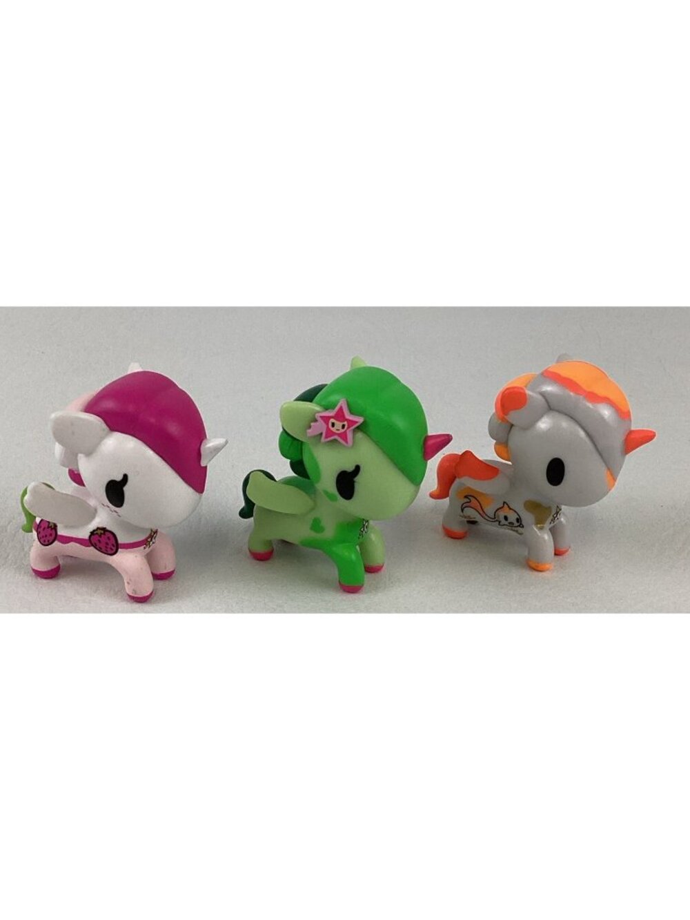 Tokidoki Unicorno Yuma Hikari Ruby Strawberry Goldfish Cactus Vinyl Figure Lot - Picture 1 of 7